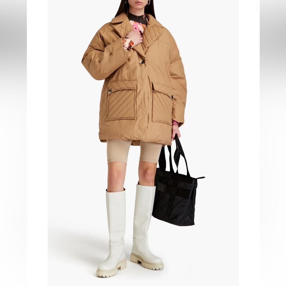 Oversized Padded Cotton Canvas Jacket By Ganni
I Moda Operandi XXS/XS